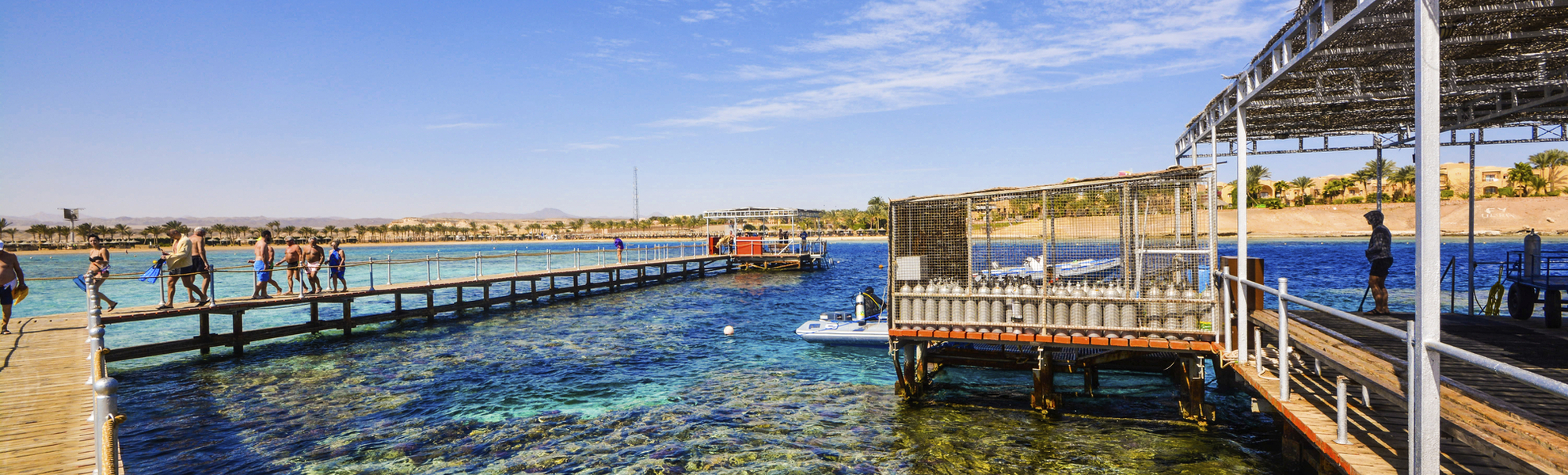 Jetty, Jaz Lamaya Resort, Marsa Alam, Ägypten
