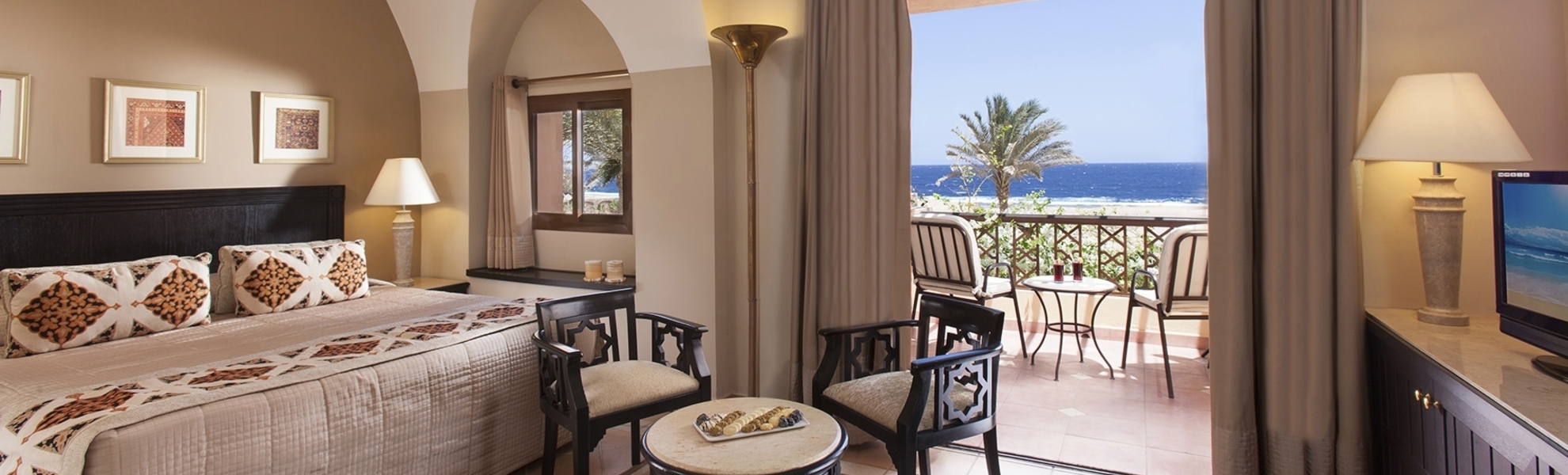 Beispiel Superiorzimmer Meerblick im Steigenberger Coraya Beach Hotel