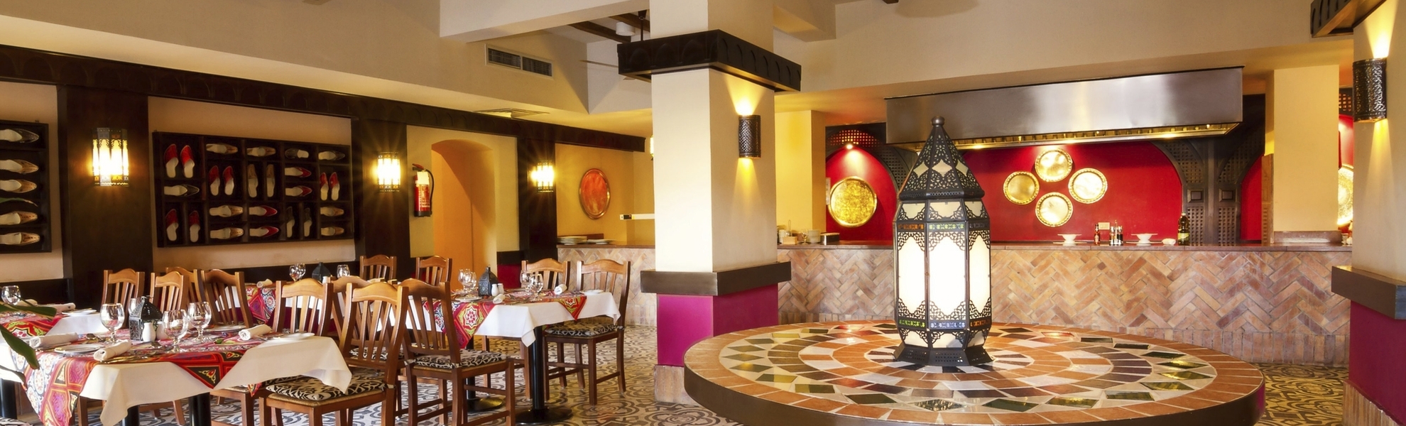 Restaurant im Hotel Steigenberger Coraya Beach in Marsa Alam, Ägypten