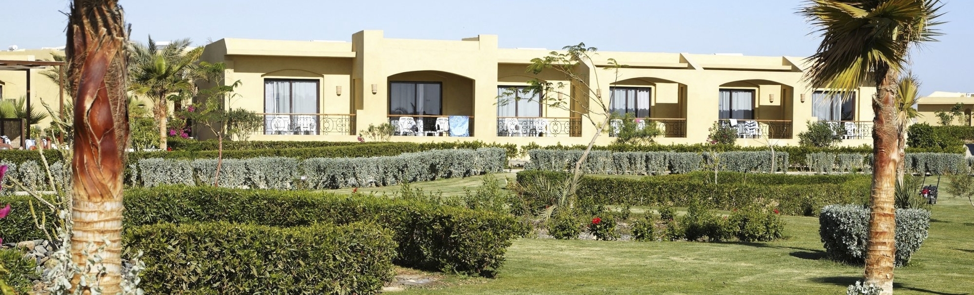 Gartenanlage im Three Corners Fayrouz Plaza Beach Resort
