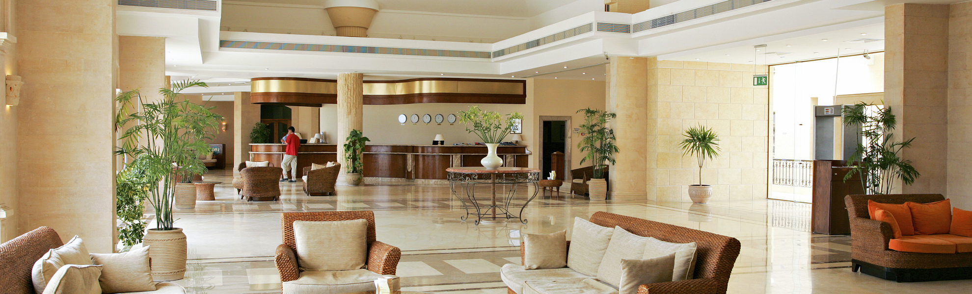 Lobby im Three Corners Fayrouz Plaza Beach Resort