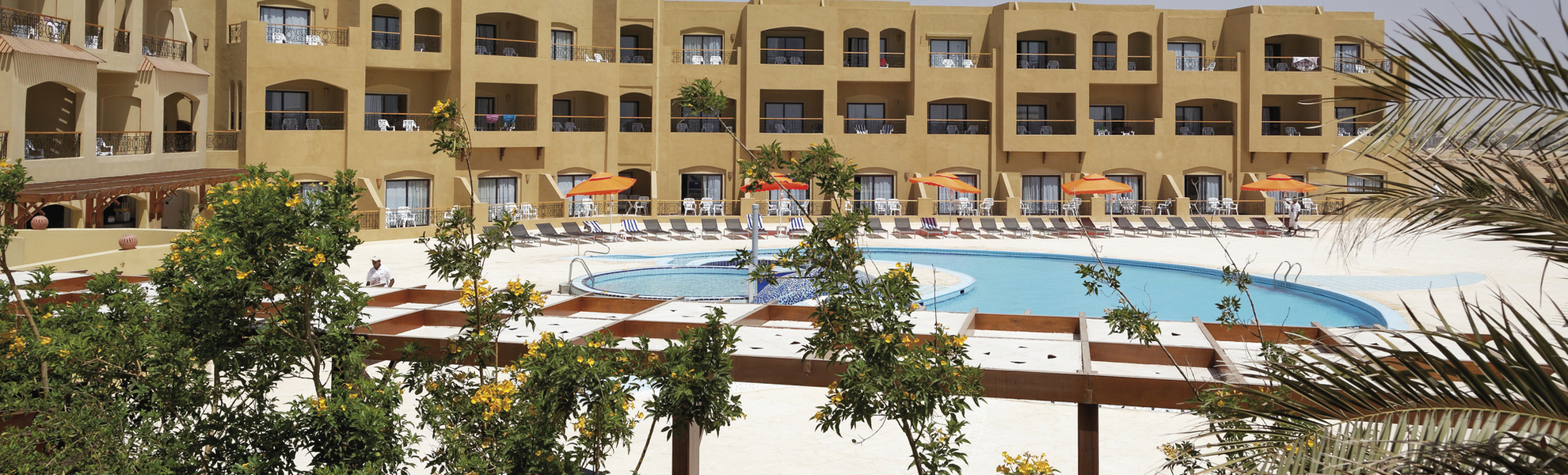 Poolanlage im Three Corners Fayrouz Plaza Beach Resort