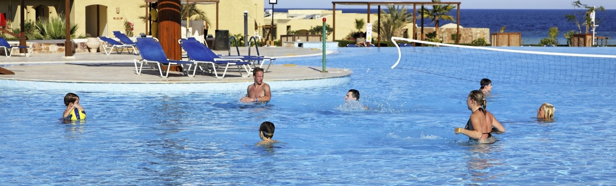 Poolanlage im Three Corners Fayrouz Plaza Beach Resort