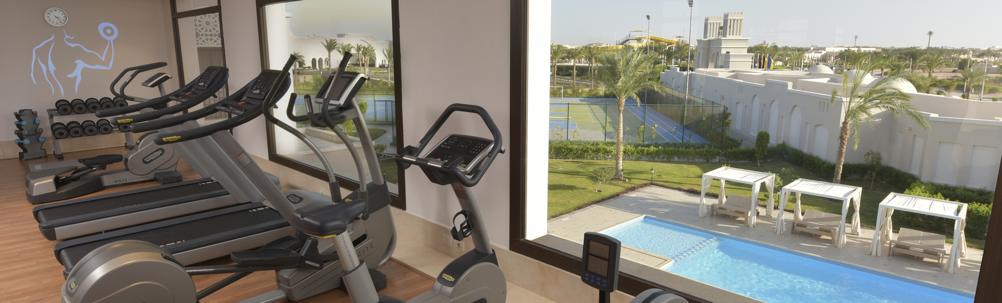 Fitnessraum, Hotel Steigenberger Alcazar, Sharm El Sheikh, Ägypten