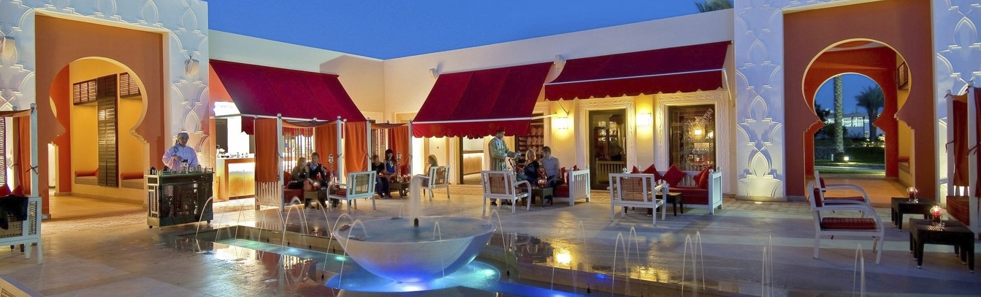 Innenhof im SENTIDO Reef Oasis Senses Resort in Sharm El Sheikh, Ägypten