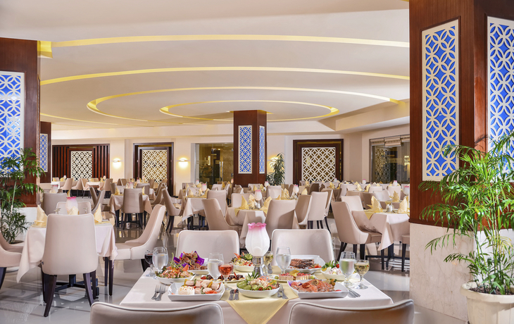 Restaurant im Hotel Royal Albatros Moderna Sharm el-Sheikh, Ägypten Restaurant im Hotel Royal Albatros Moderna Sharm el-Sheikh, Ägypten