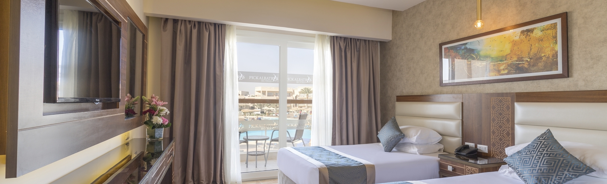 Beispiel Doppelzimmer Poolblick