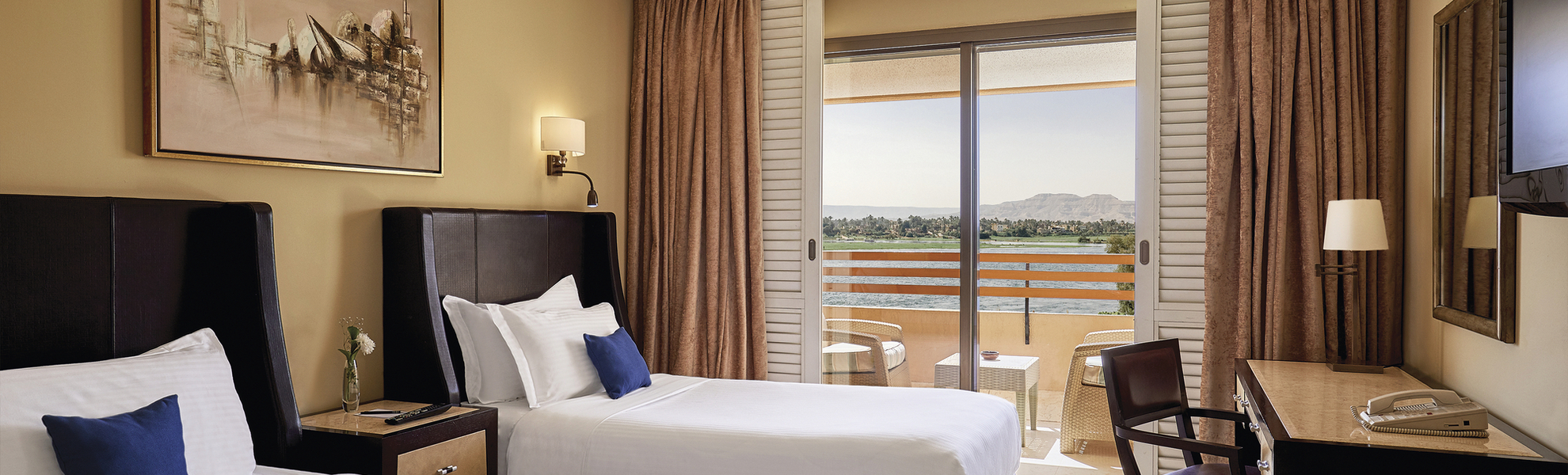 Beispiel Doppelzimmer Haupthaus Nilblick