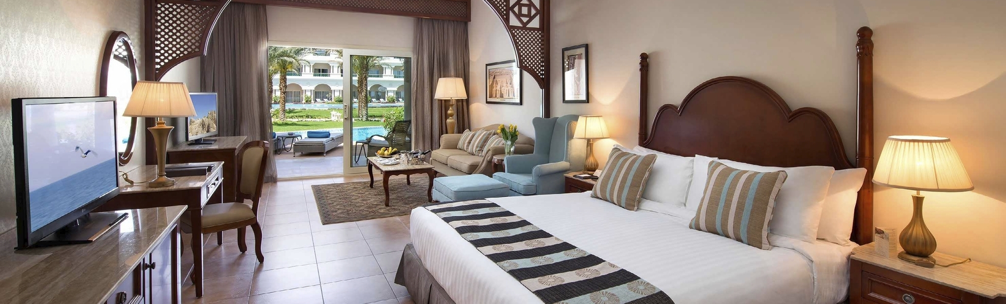 Beispiel Swim-up Suite im Hotel Baron Palace Sahl Hasheesh