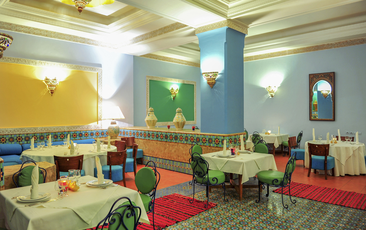 Restaurant im Iberostar Club Palmeraie Marrakech, Marokko