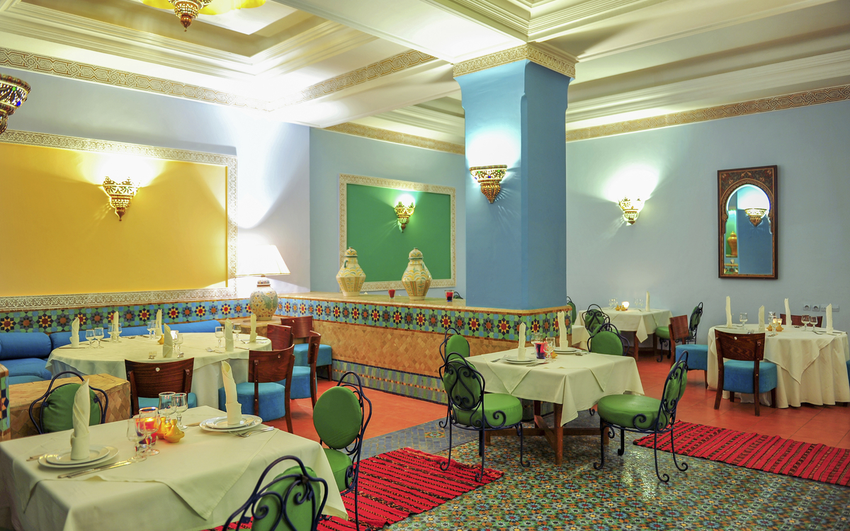 Restaurant im Iberostar Club Palmeraie Marrakech, Marokko