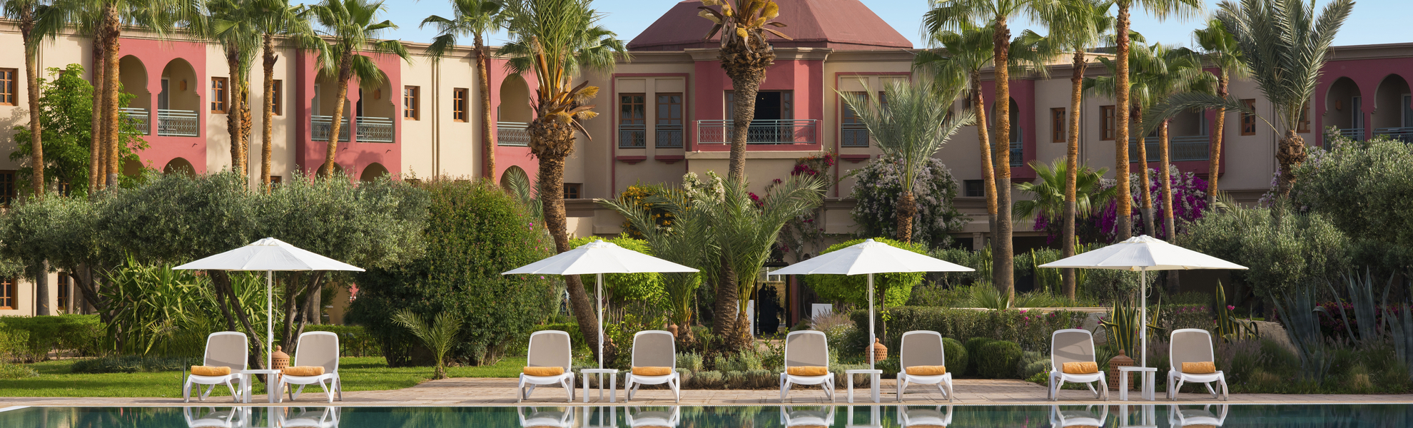Pool im Hotel Iberostar Club Palmeraie Marrakech, Marokko