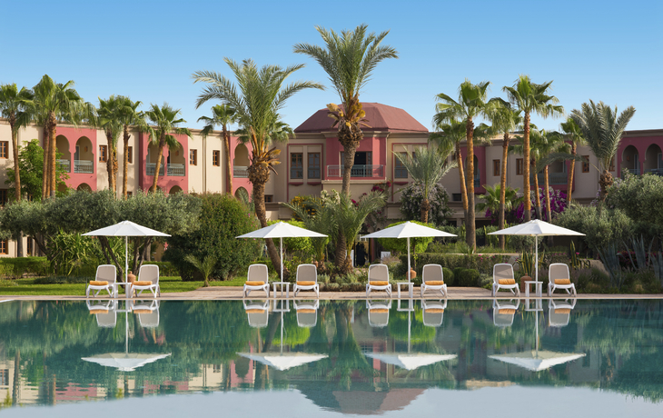 Pool im Hotel Iberostar Club Palmeraie Marrakech, Marokko