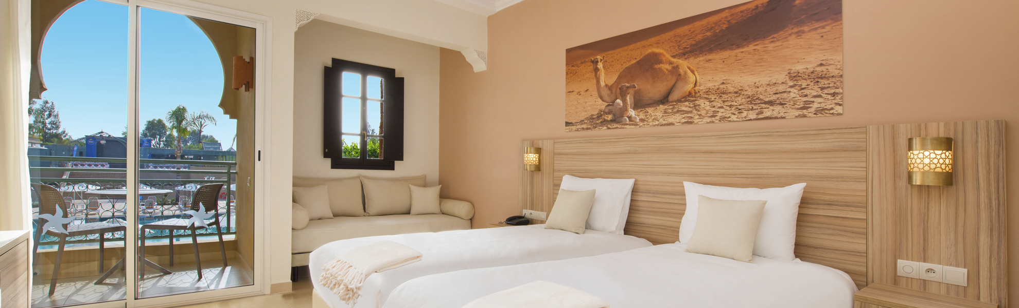 Zimmer im Hotel Iberostar Club Palmeraie Marrakech, Marokko