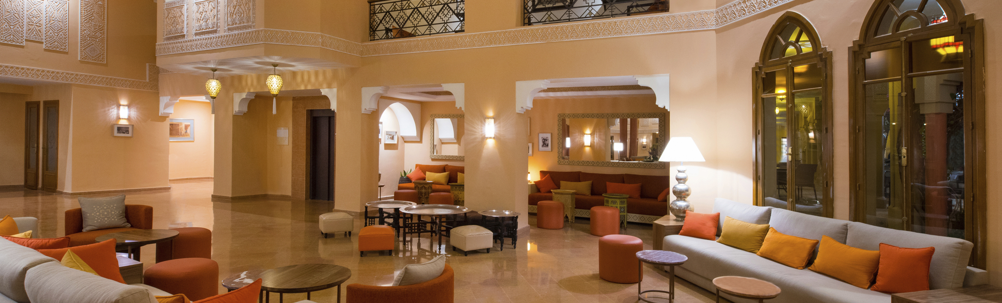 Lobby im Hotel Iberostar Club Palmeraie Marrakech, Marokko