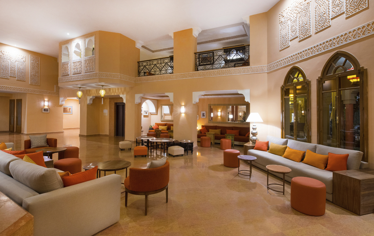 Lobby im Hotel Iberostar Club Palmeraie Marrakech, Marokko