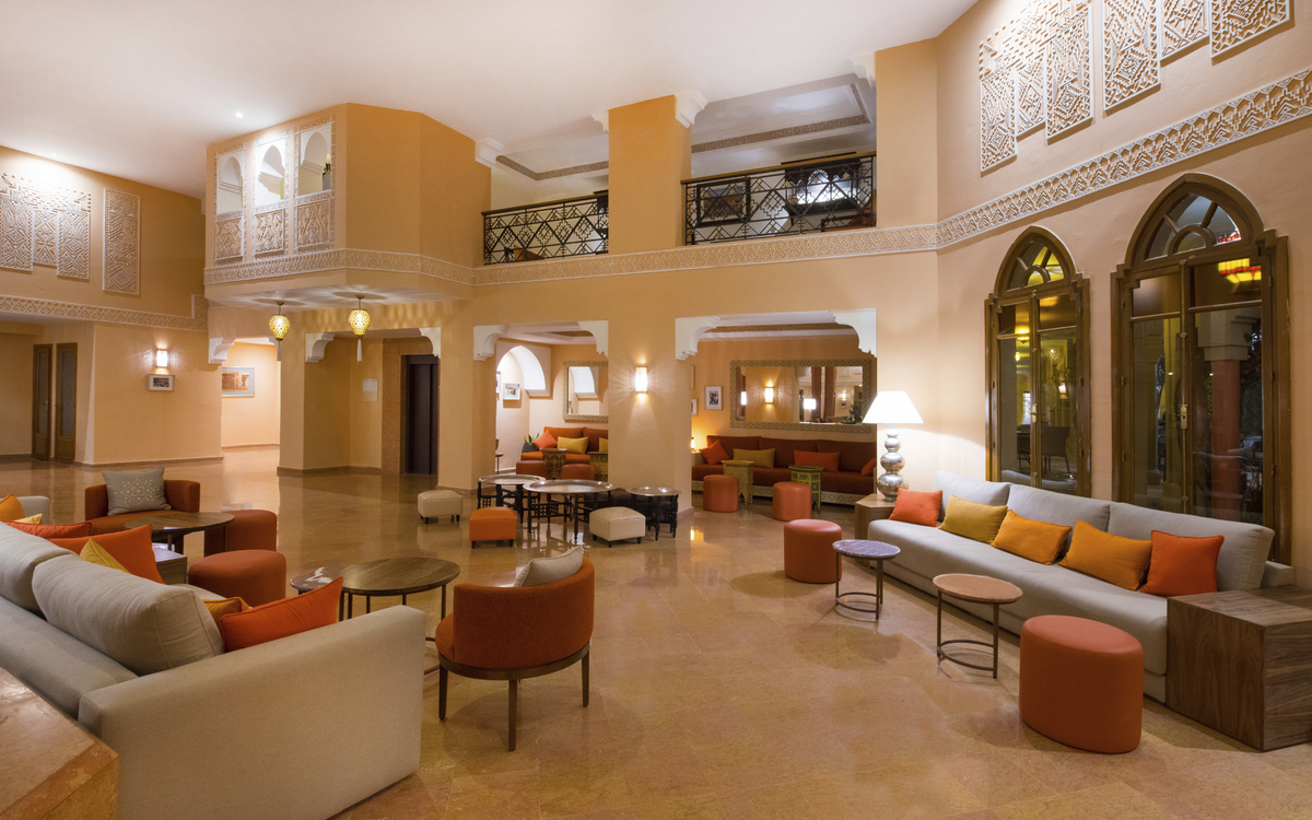 Lobby im Hotel Iberostar Club Palmeraie Marrakech, Marokko
