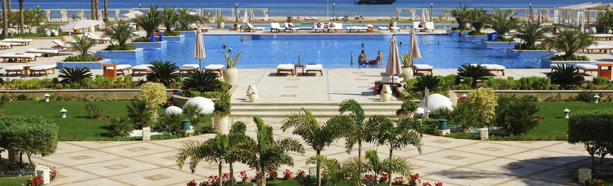 Poolanlage im Premier Le Reve Hotel & Spa in Hurghada, Ägypten