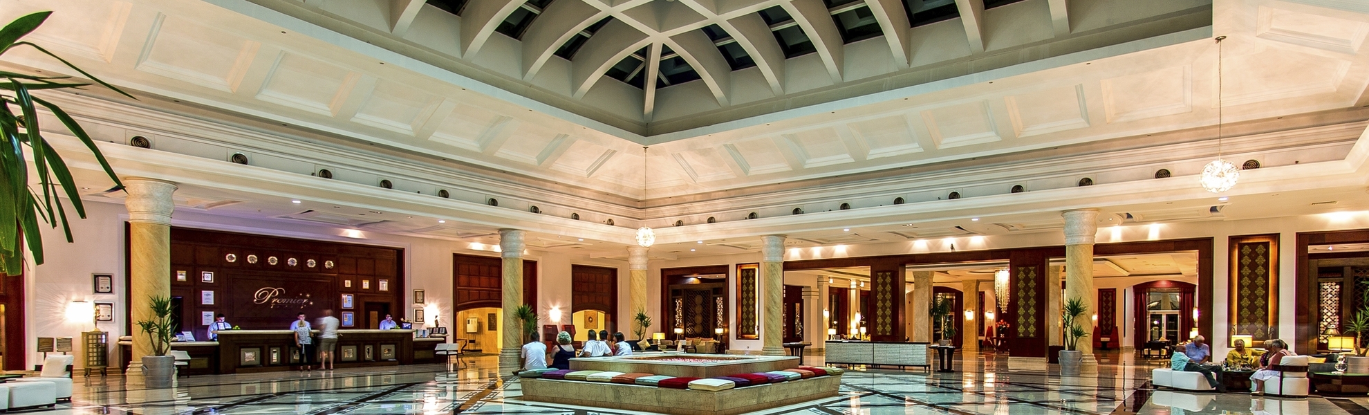 Lobby im Premier Le Reve Hotel & Spa in Hurghada, Ägypten