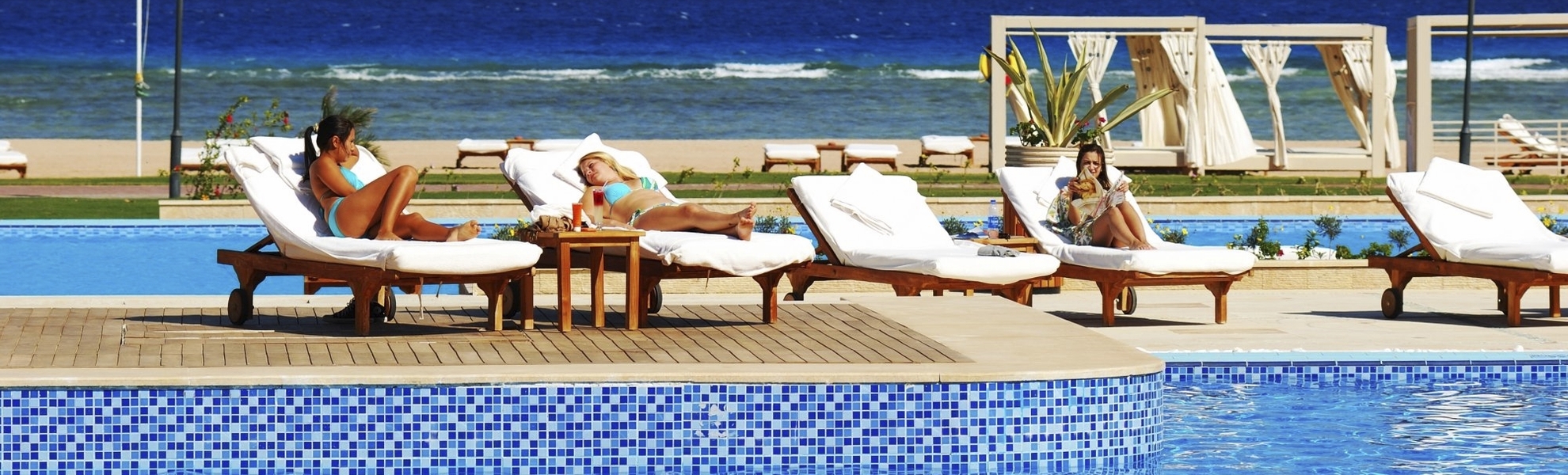 Pool im Premier Le Reve Hotel & Spa in Hurghada, Ägypten