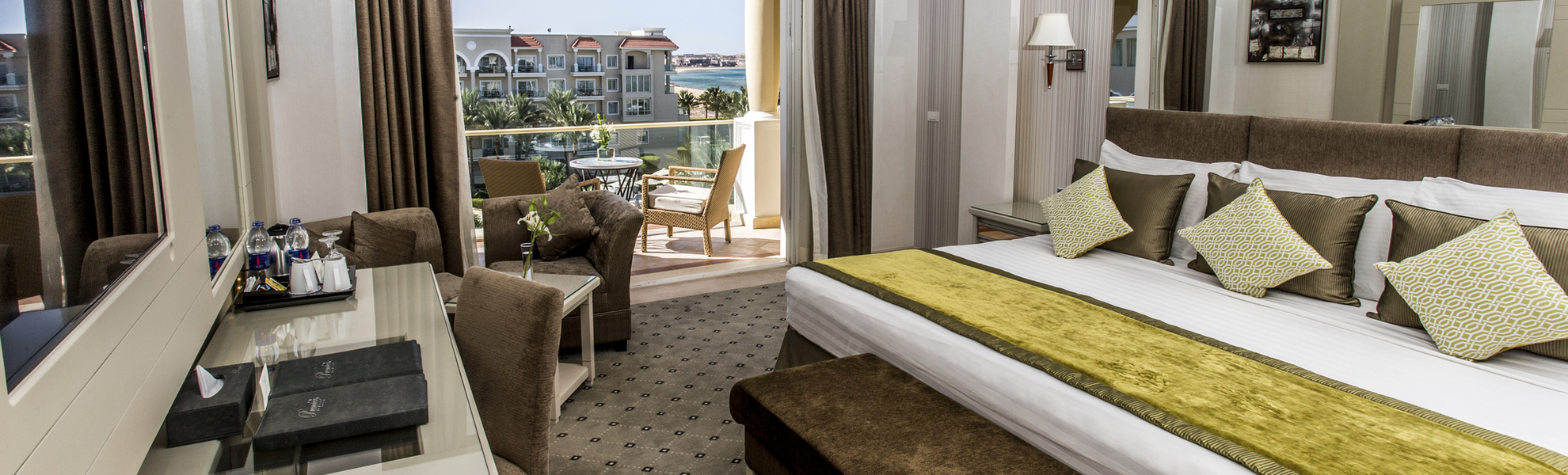 Beispiel Doppelzimmer seitlicher Meerblick, Premier Le Reve Hotel & Spa