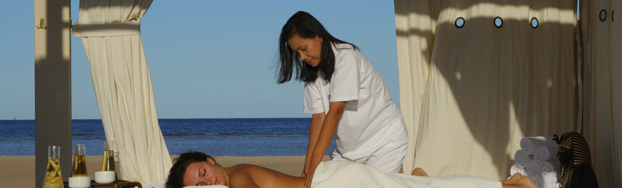Behandlung im Premier Le Reve Hotel & Spa in Hurghada, Ägypten