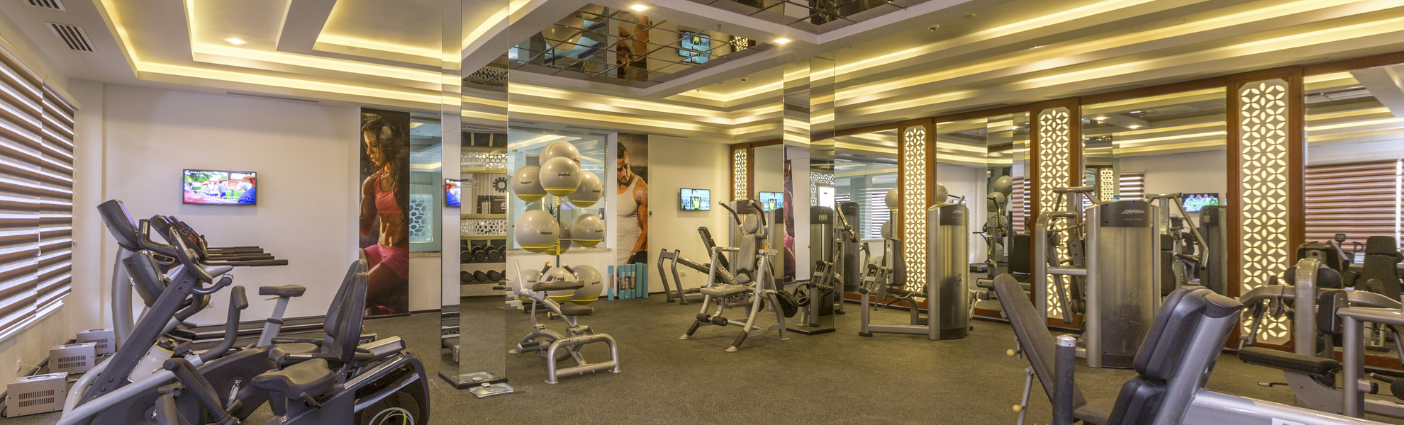 Fitnessraum im Albatros Aqua Park Sharm El Sheikh, Ägypten