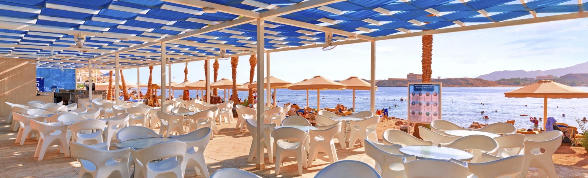 Beach Bar am Beach Albatros Resort Sharm