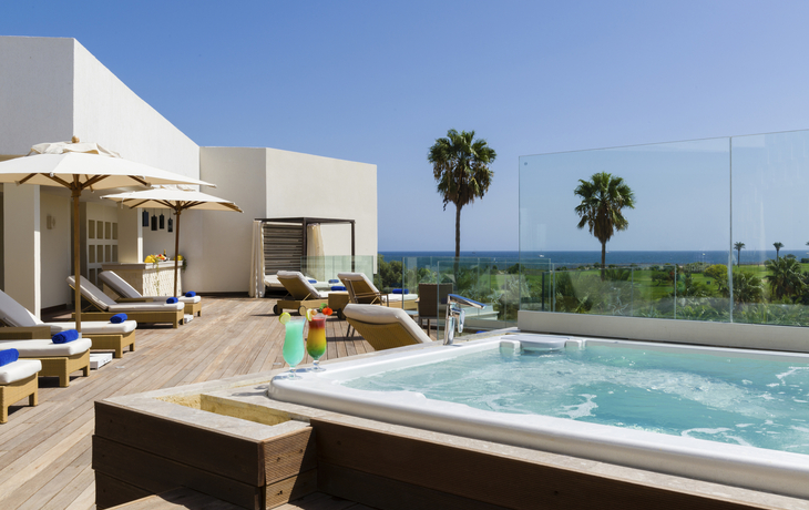 Prestige-Bereich mit Jacuzzi