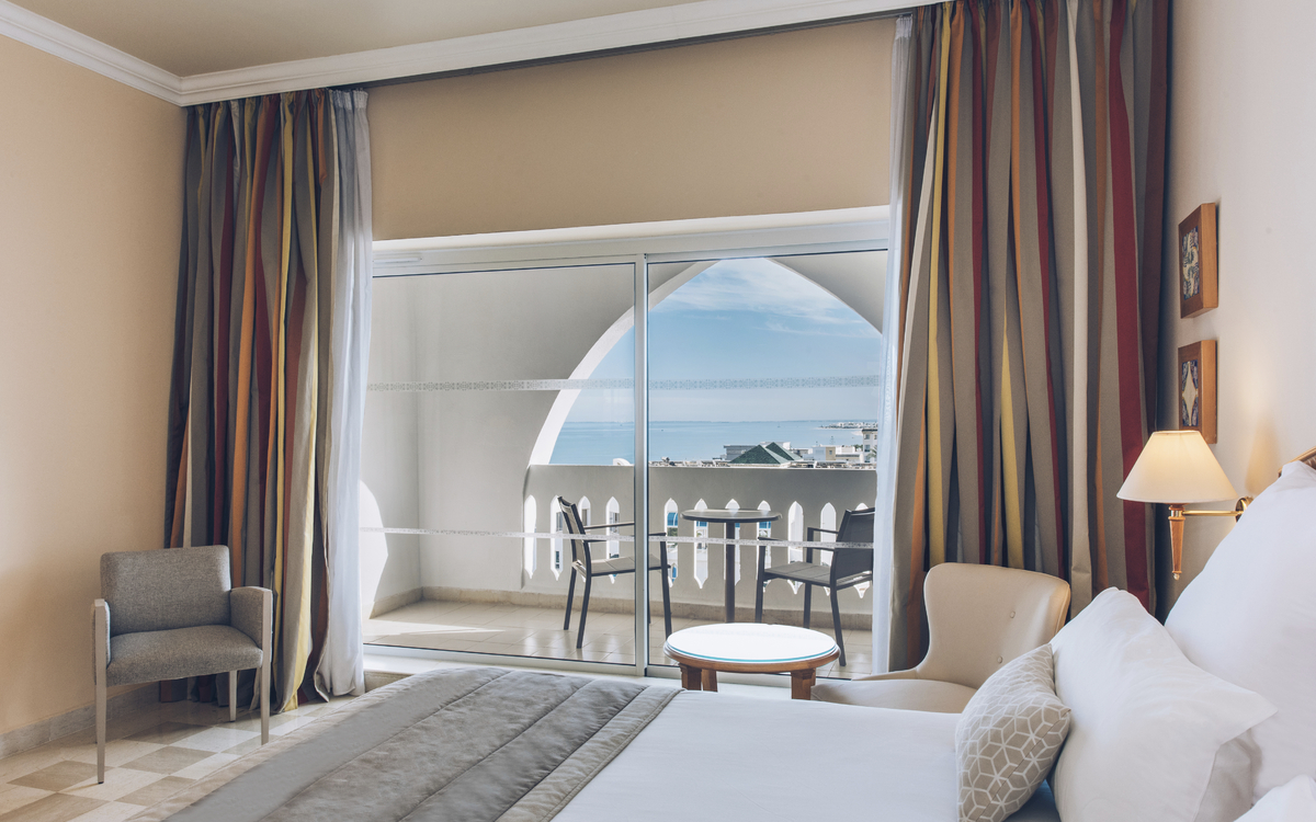 Wohnbeispiel Doppelzimmer mit Meerblick