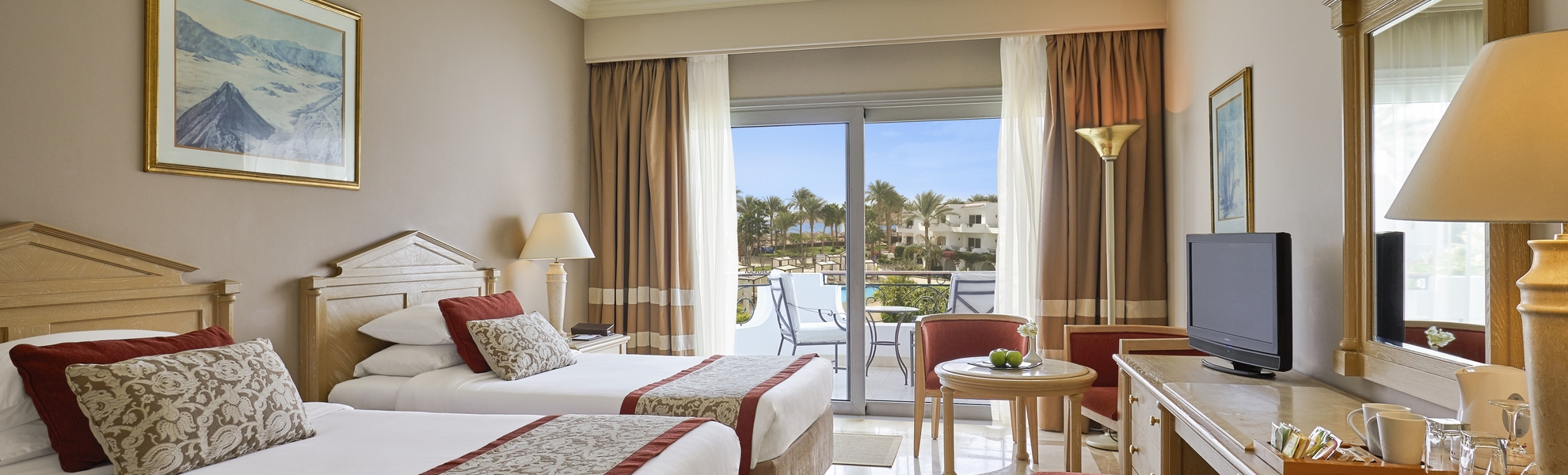 Beispiel Superiorzimmer, Iberotel Palace, Sharm El Sheikh, Ägypten
