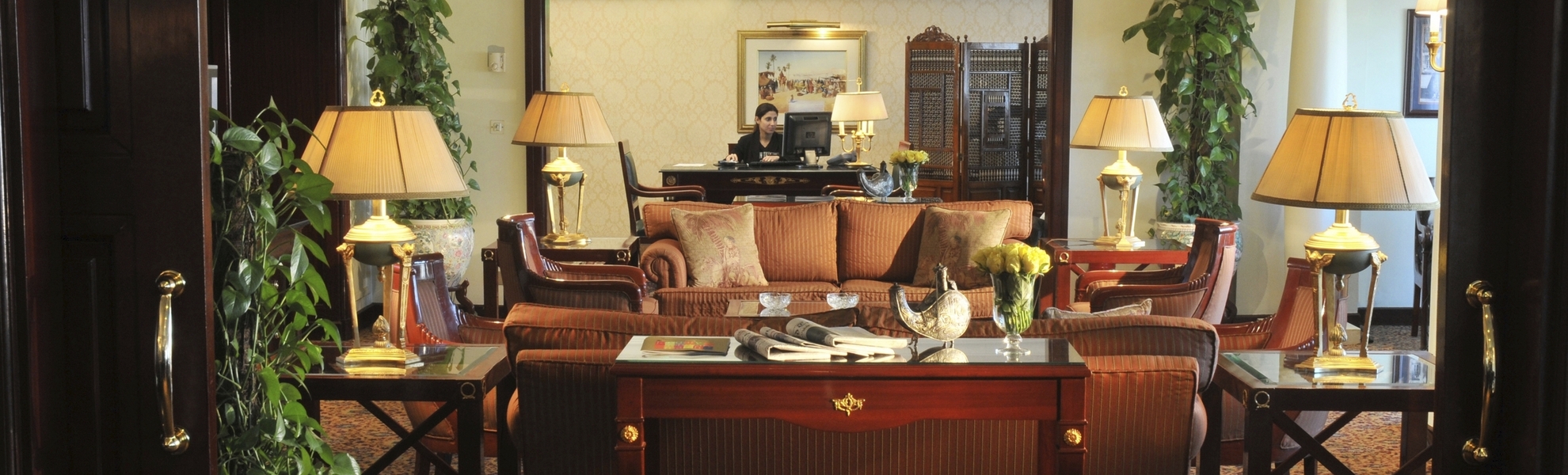 Lounge im InterContinental Cairo Semiramis, Ägypten