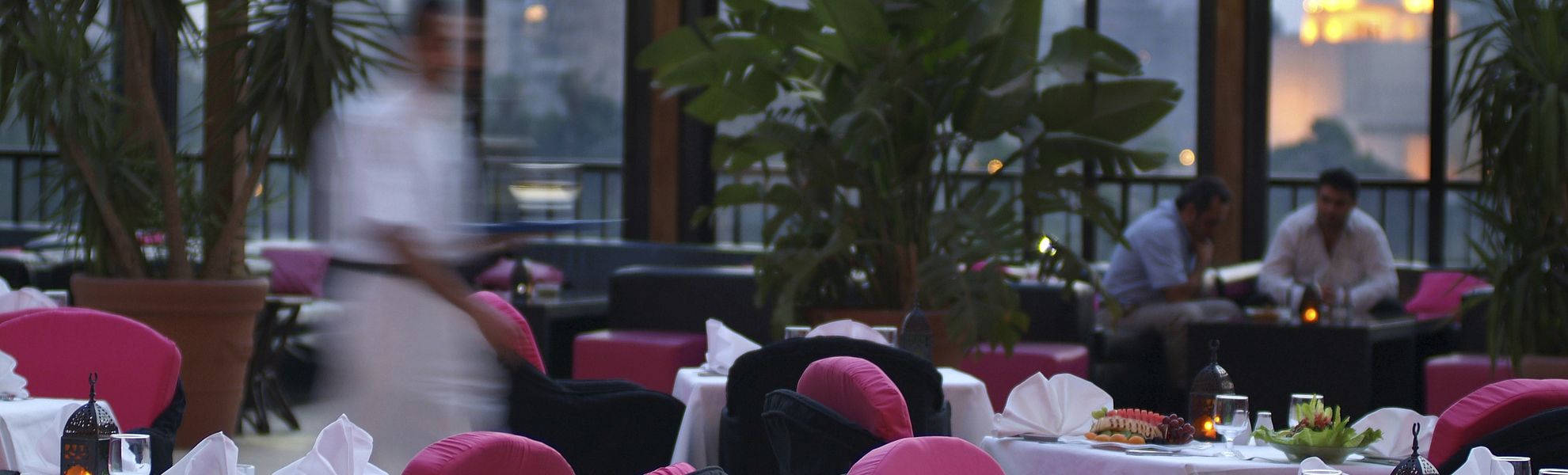 Restaurant im InterContinental Cairo Semiramis in Kairo, Ägypten