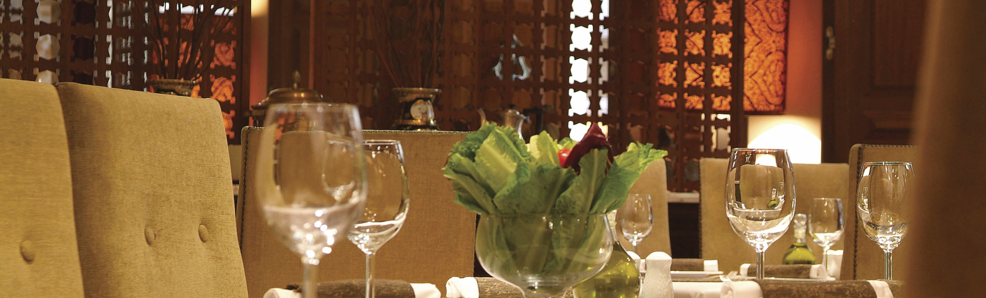 Restaurant im InterContinental Cairo Semiramis in Kairo, Ägypten