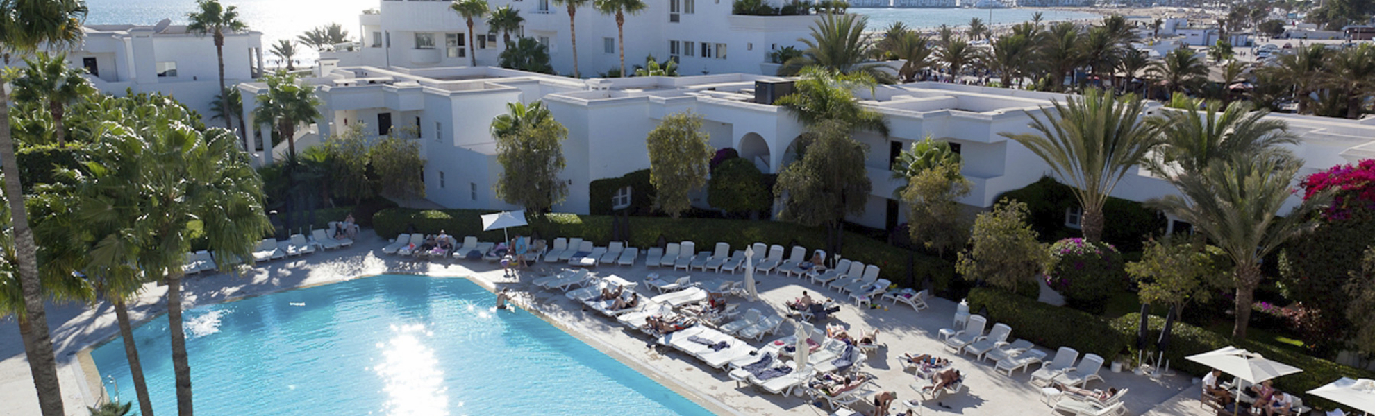Poolanlage im Hotel Decameron Tafoukt Beach Resort, Marokko