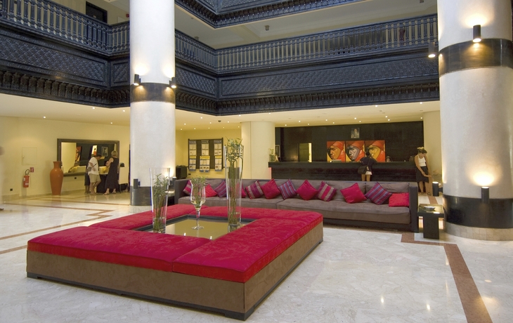 Lobby im Hotel Decameron Tafoukt Beach Resort, Marokko