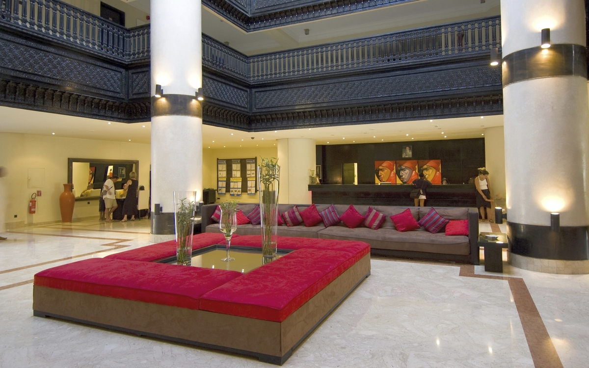Lobby im Hotel Decameron Tafoukt Beach Resort, Marokko