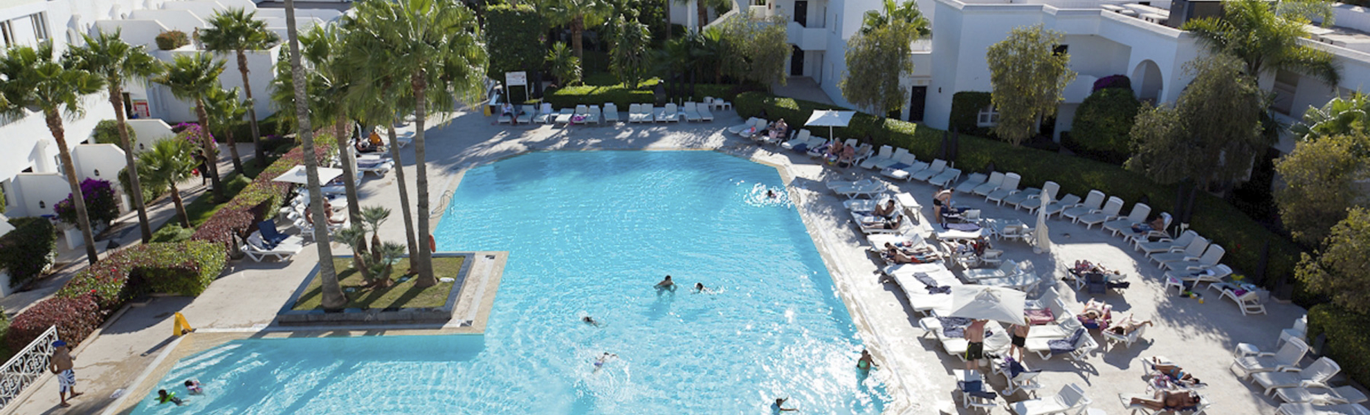 Poolanlage im Hotel Decameron Tafoukt Beach Resort, Marokko