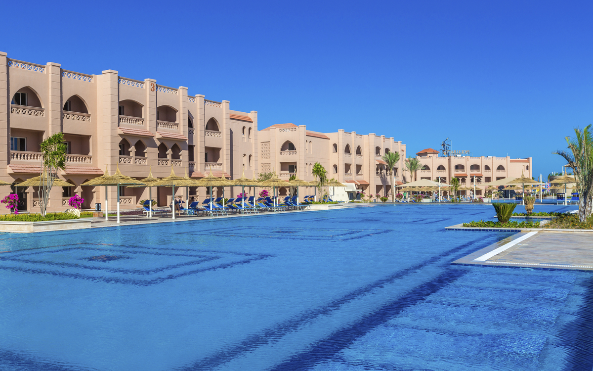 Poolanlage im Hotel Aqua Vista Resort & Spa in Hurghada, Ägypten
