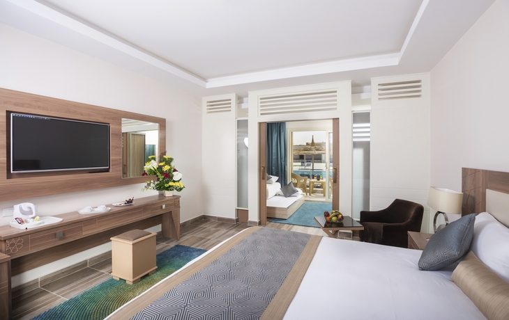 Beispiel Familienzimmer Poolblick im Hotel Albatros Sea World in Marsa Alam, Ägypten