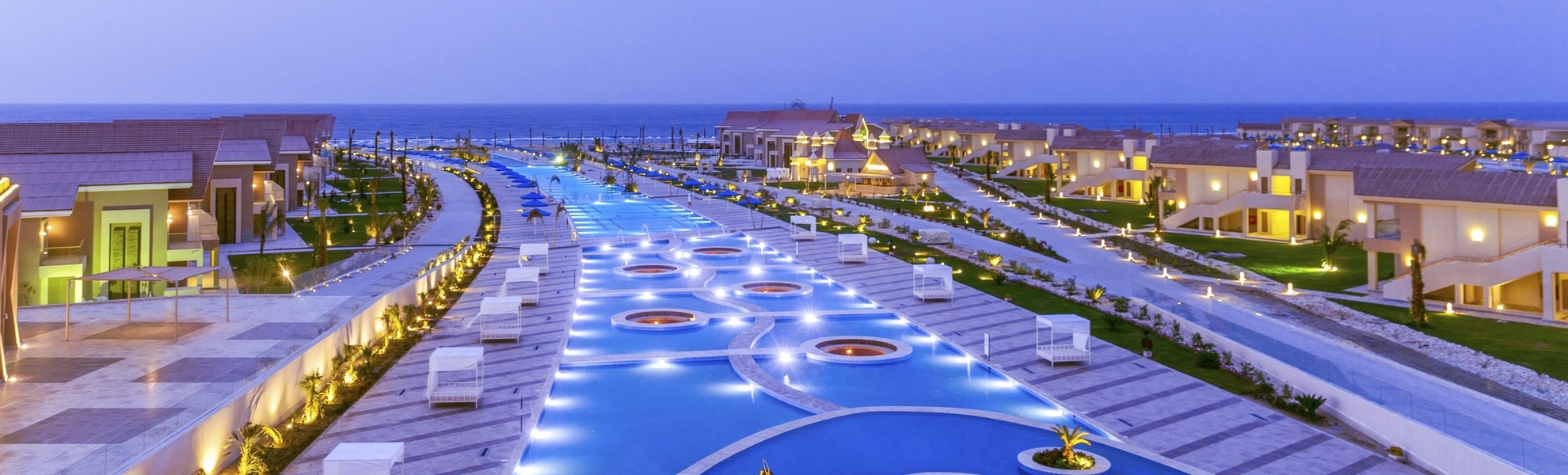 Poollandschaft Sea World Resort, El Quseir, Ägypten