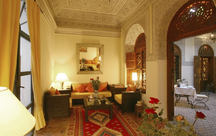 Gemeinschaftszimmer im Hotel Riad Daria Marrakech, Marokko