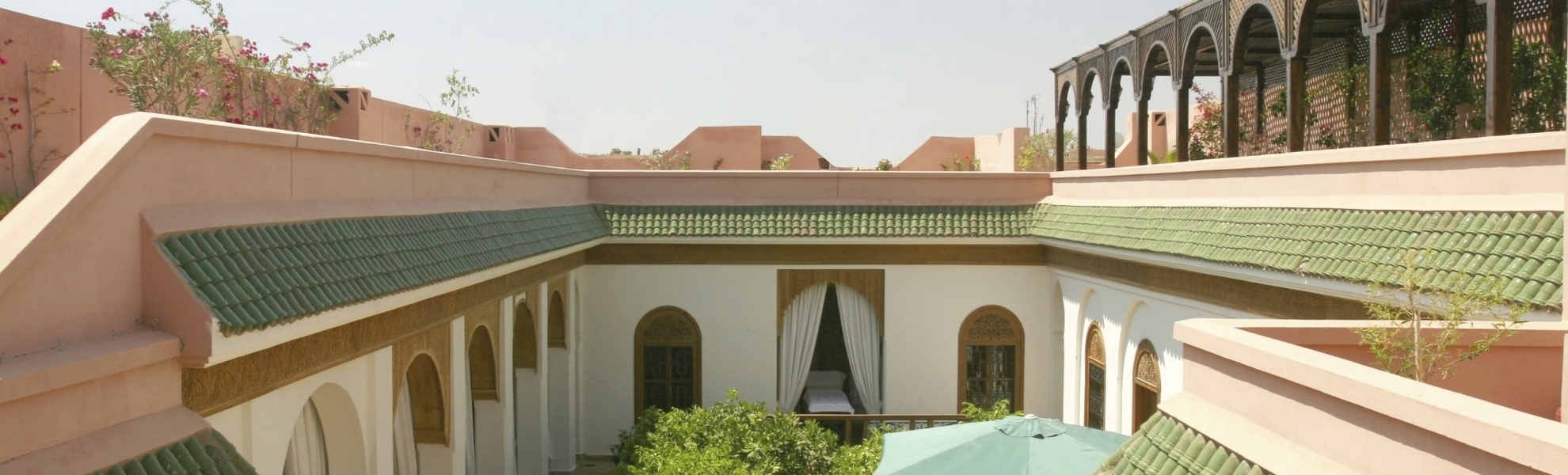 Innenhof im Hotel Riad Daria Marrakech, Marokko