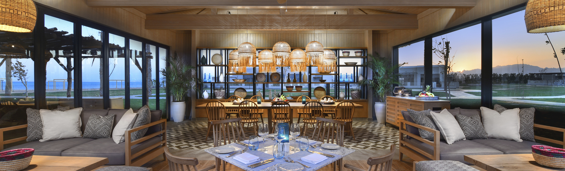 Maya Beach Restaurant, Steigenberger Resort Ras Soma
