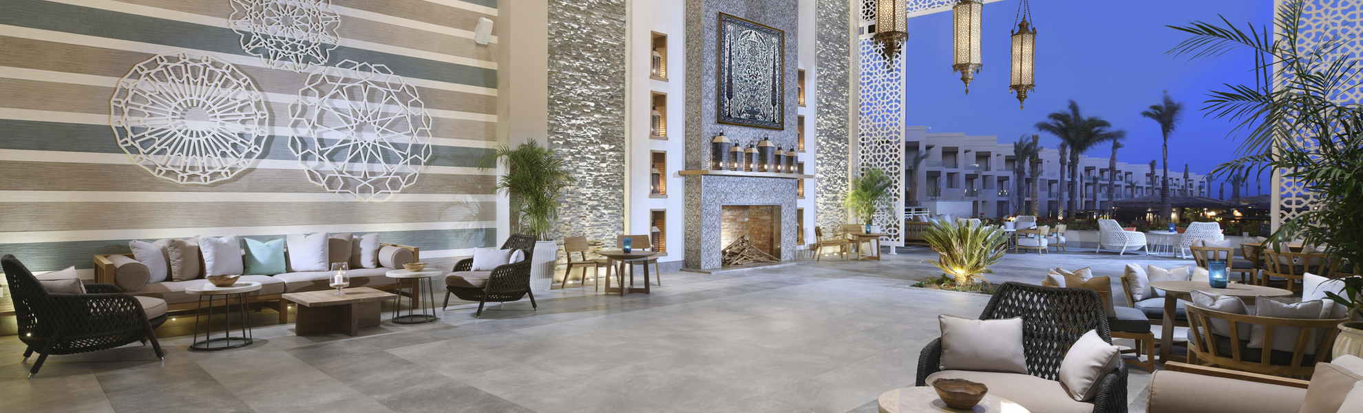 Lobby Terasse, Steigenberger Resort Ras Soma