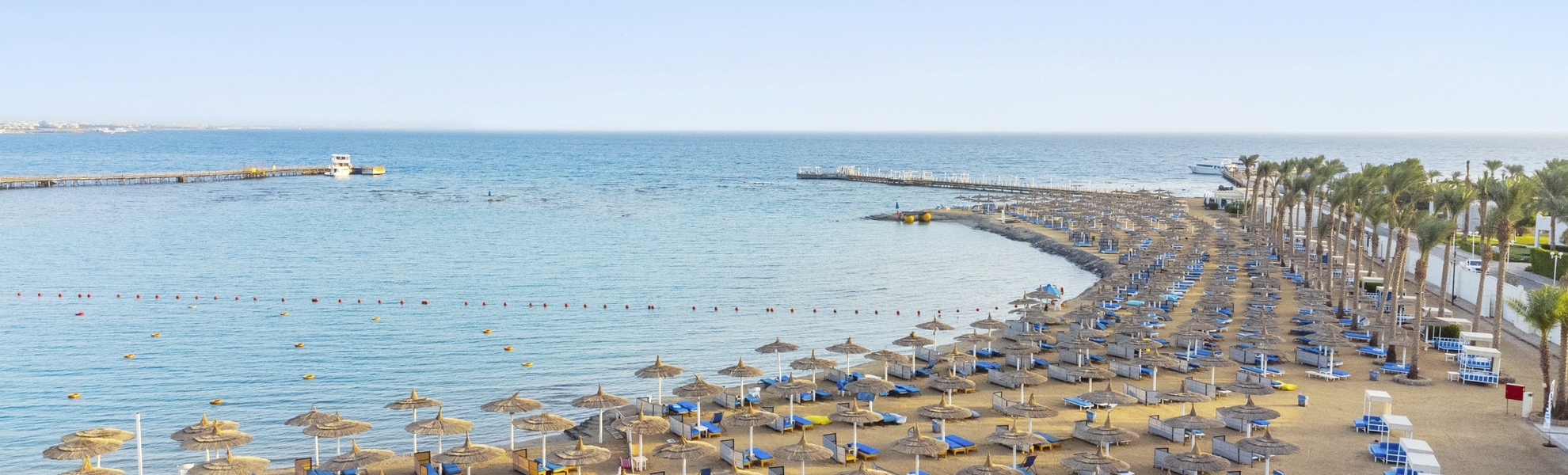 Strandabschnitt am Dana Beach Resort