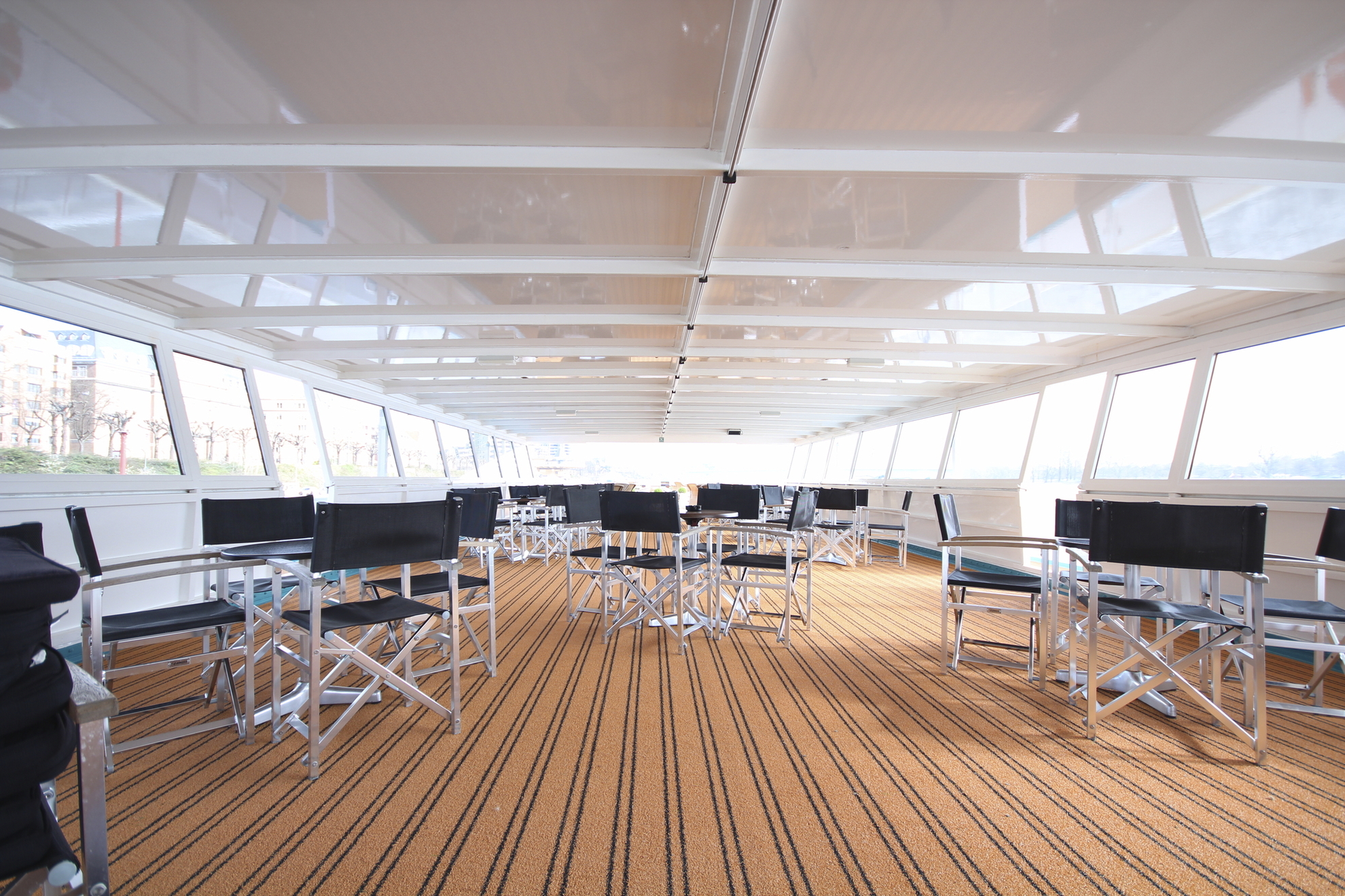 Sonnendeck auf MS Swiss Tiara