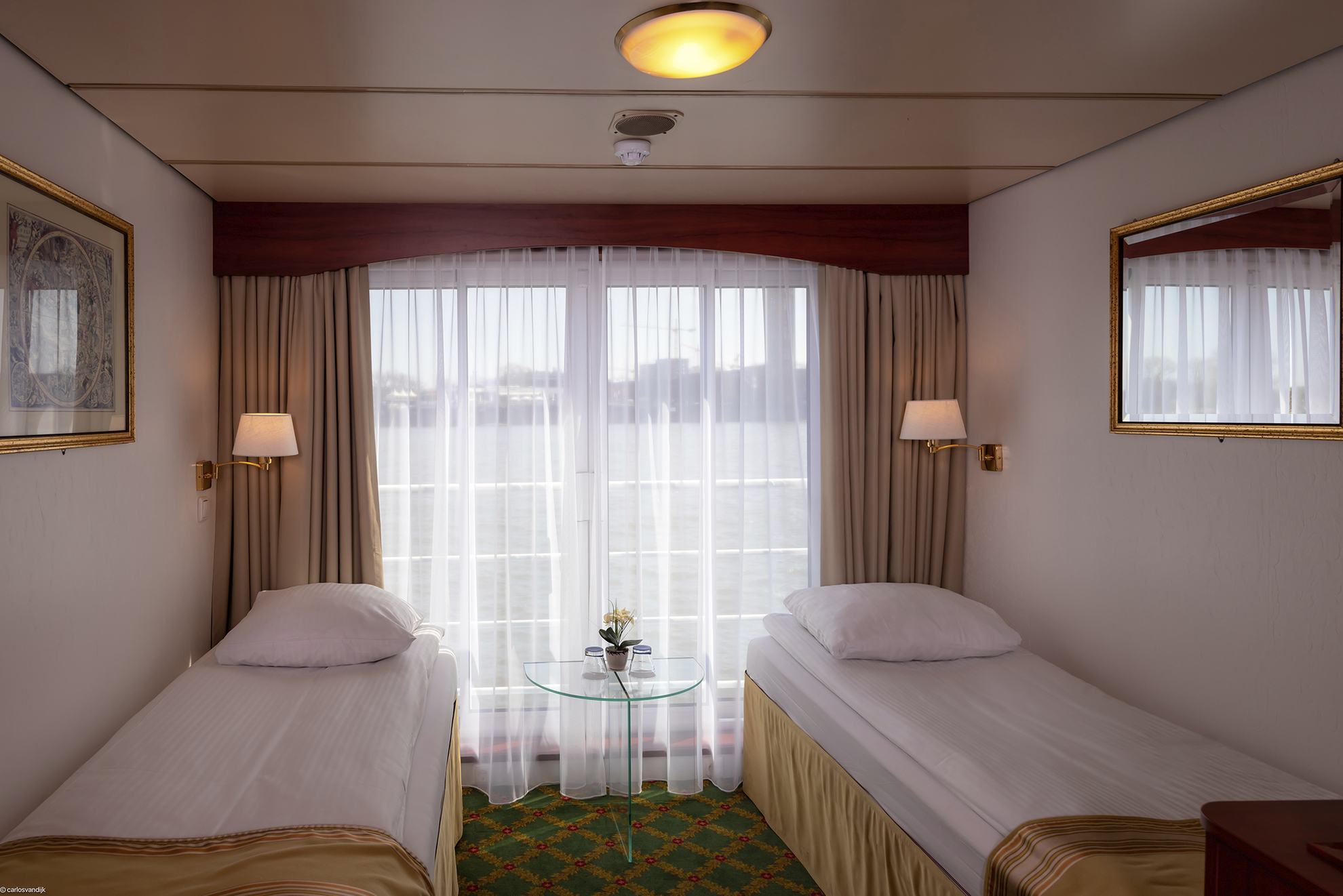 Kabine der Kategorie E und G, MS Switzerland