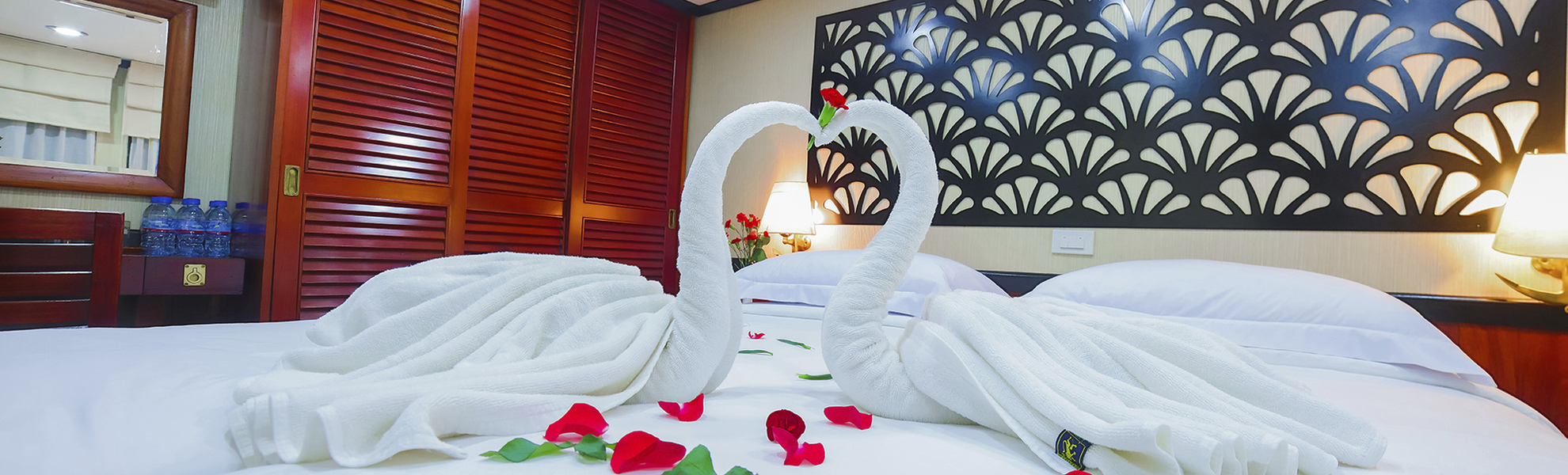 Kabine auf dem Schiff Lan Diep