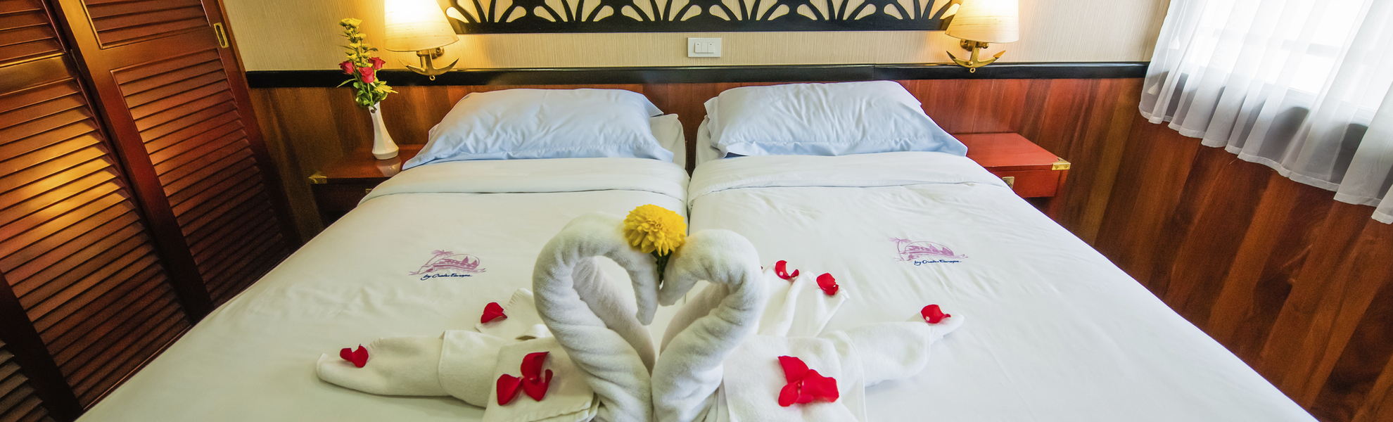 Kabine auf der MS Lan Diep